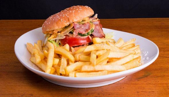 28. Bacon burgari